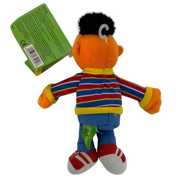 Gund Sesame Street Ernie 6 inch Bean Bag Plush Toy 2010 Collectible - Picture 3 of 5